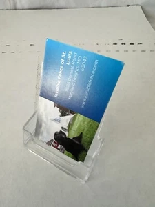 Azar Displays Vertical Business Card Holder 10/Pack 252011 - Picture 1 of 5