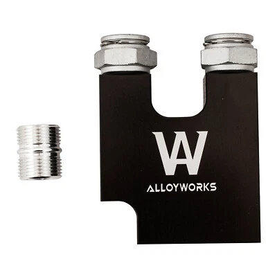 Transmission Cooler Bypass Block For 2013-2018 Ram 2500 3500 6.7L Cummins 68RFE - Image 1 of 4