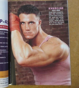 Exercise magazine Greg Plitt MALE STRIPPER Sean Cassidy MALE MODELS Gabe Kapler - Picture 1 of 15