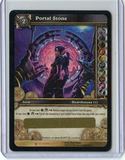Portal Stone - Unscratched Loot Card - World of Warcraft - WOW TCG