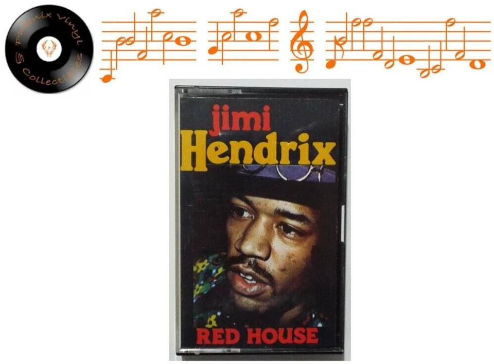 Jimi Hendrix Red House Cassette Tape Album - Near Mint - Image 1 of 4