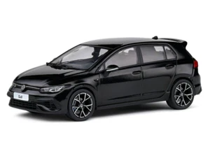 SOLIDO 1/43 D/CST 2022 MKVIII MK8 VW VOLKSWAGEN GOLF R DEEP BLACK PEARL S4311803 - Picture 1 of 8