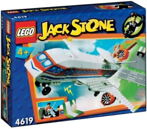 LEGO Jack Stone 4619 Forschungs-Flugzeug NEU ungeöffnet RARITÄT