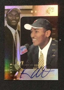 1999-00 SPx Ron Artest "METTA WORLD PEACE" Autographed ROOKIE CARD - Picture 1 of 2