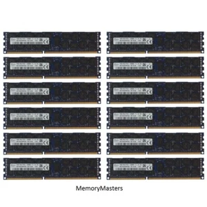 192GB Kit 12x 16GB DELL POWEREDGE R320 R420 R520 R610 R620 R710 R820 Memory Ram - Picture 1 of 1