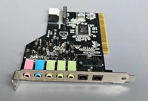 Carte son PCI 5.1 C-Media CMI8738 - TTP8 Ver 1.3 - Photo 1/2