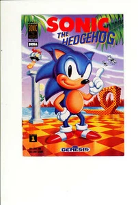 Sonic the Hedgehog #1 SEGA Mini Cómic Promo 1991 FN(-) 5,5 - Imagen 1 de 4