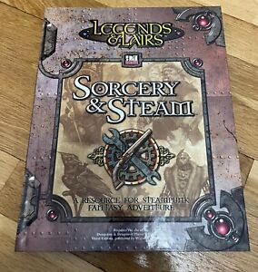 Dungeons & Dragons Sorcery & Steam HC D20 Legends & Lairs