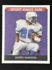 Sport Kings Gum Vol 5 #164 Barry Sanders Mini Detroit Lions 2024 Salón de la fama - Imagen 1 de 2
