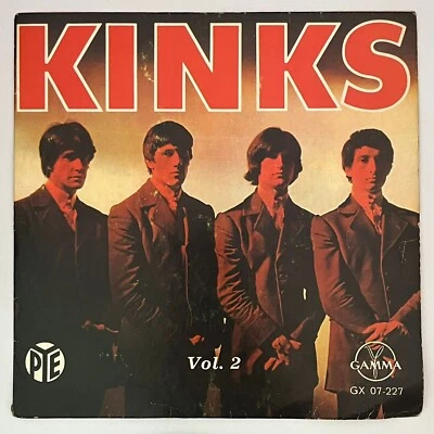LOS KINKS - VOL. II - 1966 RARE MEXICAN 7" EP PS, MOD - Image 1 of 4