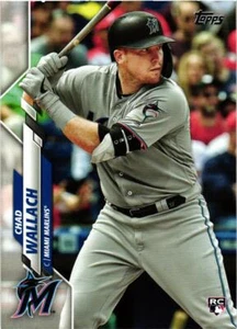 2020 Topps #658 Chad Wallach - Picture 1 of 2