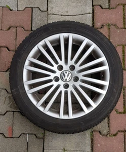 4x 17 Zoll Felgen VW Passat 3C (B6), Eos + Hancook Allwetter M+S - 235/45R17 97Y - Bild 1 von 9