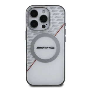 Funda Carcasa AMG Mercedes iPhone 16 Pro Max MagSafe Doble Capa Blanca - Imagen 1 de 8