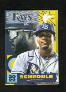 Tampa Bay Rays--Wander Franco--2022 Pocket Schedule - Picture 1 of 2