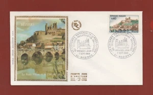 FDC 1968 - Beziers - The Bridge Old and The Cathedral ( Ref. 3818) - Picture 1 of 2