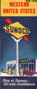 Sunoco Road Map 1962: Western United States NOS - Bild 1 von 1