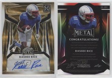 2023 Leaf Metal Gold Wave /2 Rashee Rice #BA-RR1 Rookie Auto RC