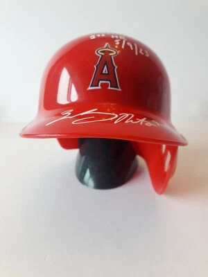 Zach Neto Signed Los Angeles Angels Mini Helmet Beckett Baseball Rawlings - Image 1 of 4