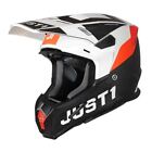 Just1 J22 Carbon Fiber Mx Helmet - Carbon Adrenaline Orange - X-Large