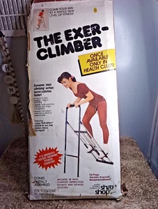 Ejercitador de escalada de escaleras vintage "The Exer-Climber" Shape Shop - NUEVA CAJA ABIERTA - Imagen 1 de 11