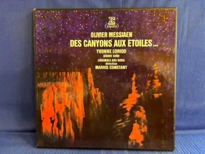 OLIVIER MESSIAEN CANYONS ETOILES BOX 2LP ERATO. ORIGINAL FRANCE MINT!! - Picture 1 of 3