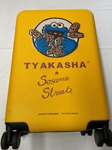 ONE BOX Yellow Tyakasha X Sesame Street Cookie Monster Travel Case Rare