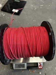 14/1 Wire AWG Red 2500Ft Reel - Picture 1 of 5