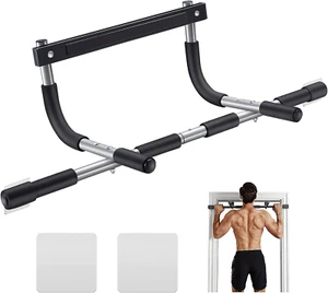 Doorway Pull-Up Bar – 440 Lbs Capacity, Multi-Grip Home Gym Chin-Up Bar - Picture 1 of 6