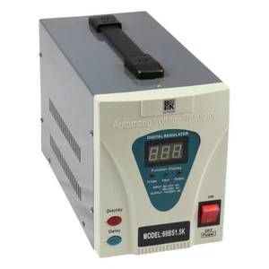BK 69BS1.5K Automatic 1500 Watt 110V-220V Voltage Regulator - Picture 1 of 4
