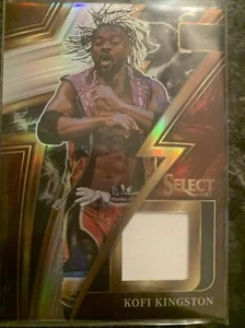 Kofi Kingston 2023 Select  Wwe Prizm Patch Sp-kkg - Picture 1 of 2