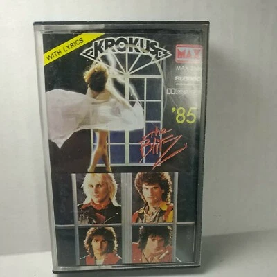The Blitz '85-KROKUS-Cassette-MAX2186-early release-Heavy Metal-HTF/Rare - Image 1 of 4