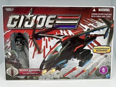 GI Joe BLACK DRAGON VTOL, Cobra Air Trooper 30 aniversario, Hasbro 2010 Foto 1 de 4