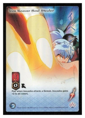 Inuyasha TCG – Iron Reaver Soul Stealer #265 (Single Card) - Image 1 of 2