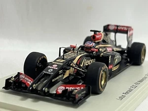 Spark 1/43 Lotus Renault E22 2014 Malaysia GP Romain Grosjean F1 Model - Picture 1 of 8