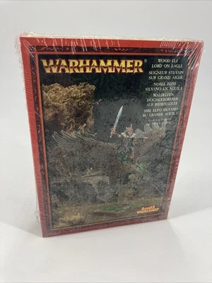 Games Workshop Warhammer Fantasy Wood Elves Lord on Great Eagle Metal Elf Nuevo GW Foto 1 de 4