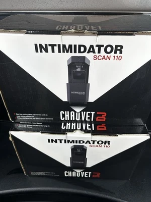 Chauvet Intimidator Scan 110 Compact LED Scanner Dance Floor Party Effect Light - Image 1 of 4