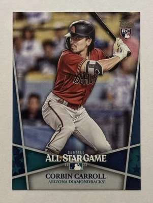 2023 Topps All-Star Game - Corbin Carroll #7 Blue 10/25 (RC) - Image 1 of 2