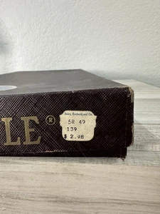 Vintage 1953 Scrabble Game by Selchow & Righter, COMPLETE - Picture 1 of 6