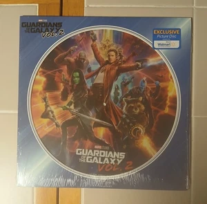 Guardians Of The Galaxy Vol. 2 Exclusive Picture Disc Vinyl New Sealed  - Picture 1 of 5