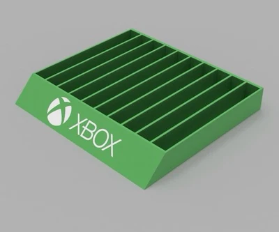 Soporte para disco de juego Xbox - Soporte de 10 ranuras para Xbox One y Serie X - Rack compacto Foto 1 de 2