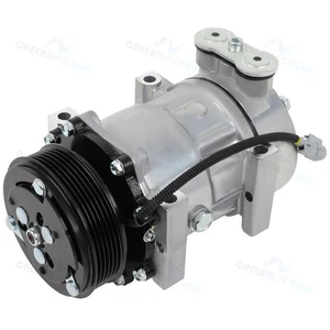 A/C Air Conditioner AC Compressor W/ Clutch for 97-01 Jeep Cherokee Dodge Dakota - Picture 1 of 6