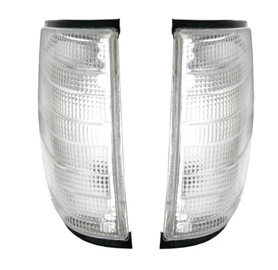 Frontblinker Set für Mercedes S-KLASSE W126 Limo weiß weiße Blinker - Bild 1 von 2