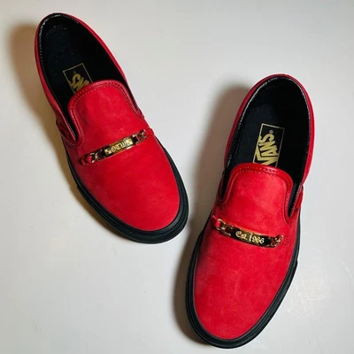 Zapatillas deportivas Vans Classic de gamuza rojas chile pimienta - para mujer talla 8 (hombre 6,5) Foto 1 de 4