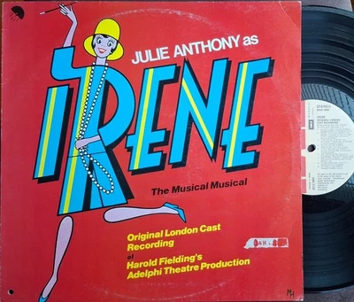 Julie Anthony - Irene London Cast Musical 1976 Aussie 19 Track 12" LP EX/VG+ - Image 1 of 2