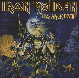 Iron Maiden - Live After Death US 2LP 1985 FOC + OIS + Booklet(VG+) ' - Picture 1 of 3