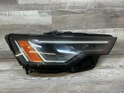19-23 Audi A6 RH Passenger Side Headlamp Assembly OEM - Image 1 of 4