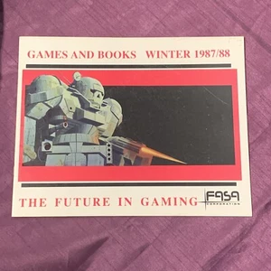 Battletech FASA Katalog Spiele und Bücher Winter 1987-1988 Battletech Star Trek - Bild 1 von 5