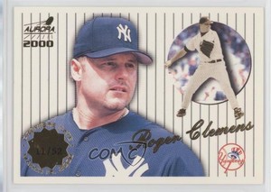 2000 Pacific Aurora Premiere Date Pinstripes /52 Roger Clemens #96