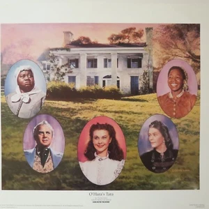 Gone With The Wind Canvas Print College - Picture 1 of 6