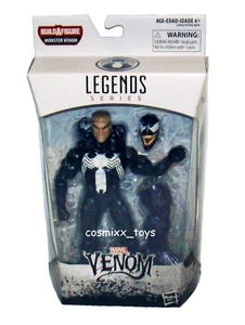 MARVEL LEGENDS SPIDER-MAN SERIE VENENO CONSTRUIR UNA FIGURA BAF MONSTRUO VENENO HASBRO - Imagen 1 de 2